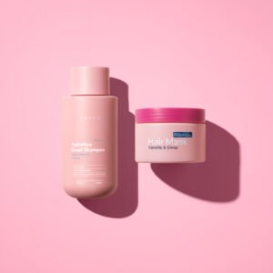 Shampoo Bottle + Hair Mask